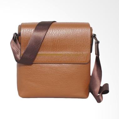 Real Polo Tas Selempang Kulit Sintetis - Natural 9306 Natural