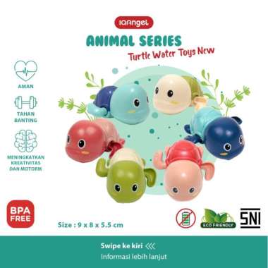 IQANGEL Turtle Water Toys New / Mainan Air Kura-kura Red