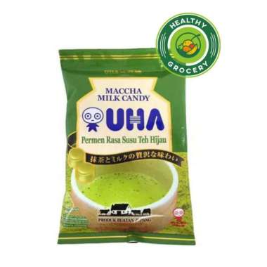 Uha Maccha Milk Candy 103gr Permen Rasa Susu Teh Hijau