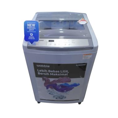 Samsung WA10M5120SG Mesin Cuci  Abu Abu [Top Load/10KG]