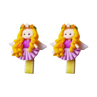 Essentia Simple Clay Princess Rapunsel Hairclip