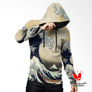 Fika Tema Abstract 3D Full Print Su ... Jaket Hoodie Sweater Pria