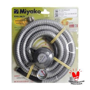 Miyako RMS-206M Paket Selang Regulator Gas