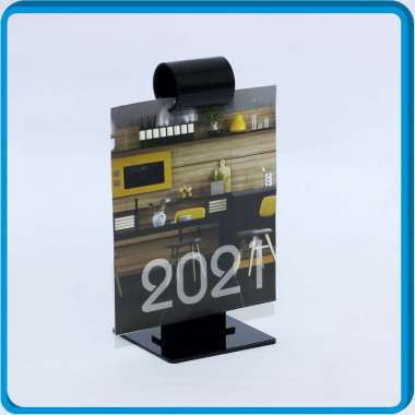 Gantungan Menu Akrilik, Acrylic Menu Stand Resto, Display Menu A5