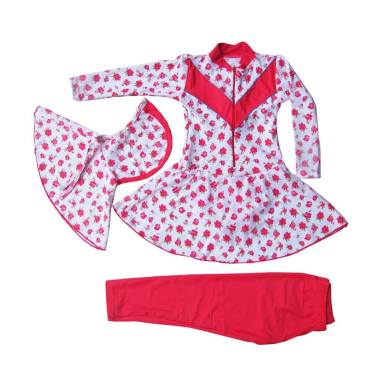 Rainy Collections Motif Bunga Baju Renang Anak Muslim [2-6 Tahun]