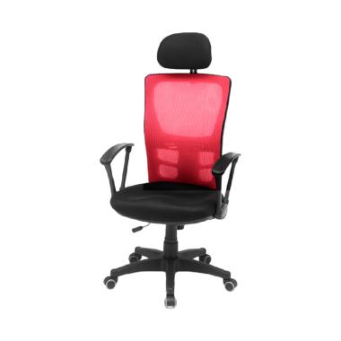 The Olive House Isa Mesh Student Chair - Red