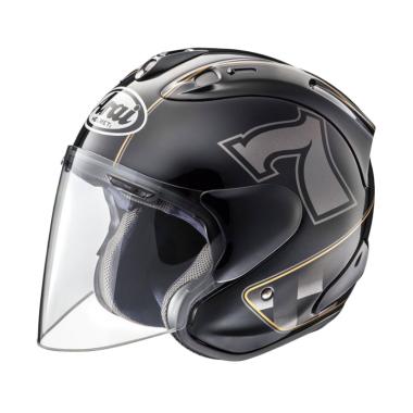 Arai SZ RAM 5 Cafe Racer Helm Half Face - Black