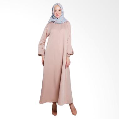 Covering Story Axena A Long Dress Muslim - Soft Brown