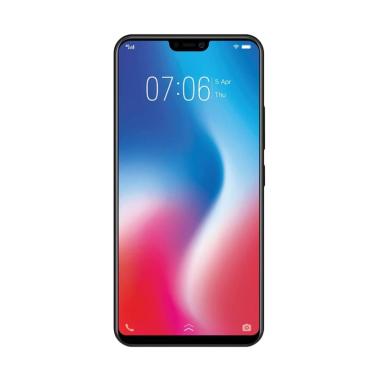 VIVO V9 Smartphone - Black + Free 8 Item Menarik