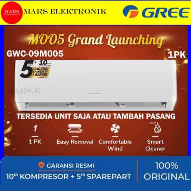 AC GREE GWC-09M005/ 1 PK / GWC 09 M005 / READY / FREE ONGKIR MEDAN HANYA UNIT