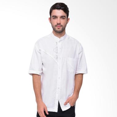 Arafah Sundar Baju Koko Pria - White