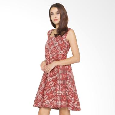 Anakara Browny Islands Dress Batik