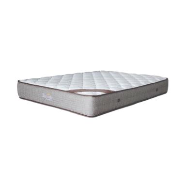 American Pillo Burgundy Kasur Springbed - Brown White