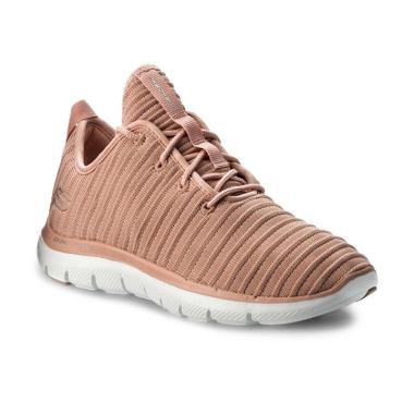 Skechers Flex Appeal 2.0 Sepatu Olahraga Wanita [SKE12899ROS]