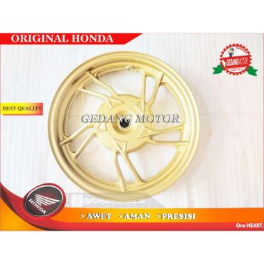 VELG BELAKANG GOLD VARIO 125 LED NEW VARIO 150 ESP ORI AHM HONDA