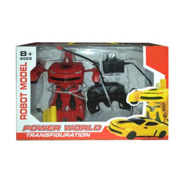 SNETOYS Transformers Mainan Remote Control - Red