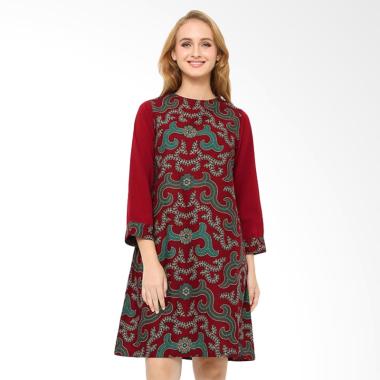 Anakara Maruneta Dress - Red