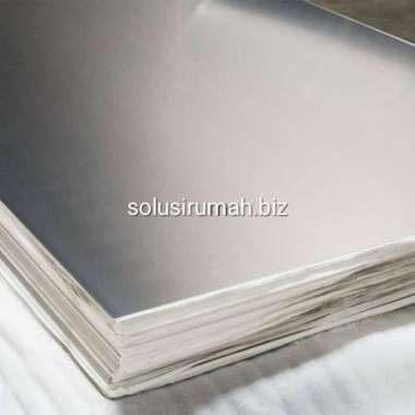 PLAT STAINLESS 0.5MM POTONGAN PER100CM LEMBARAN CUSTOM STEEL SHEET SS