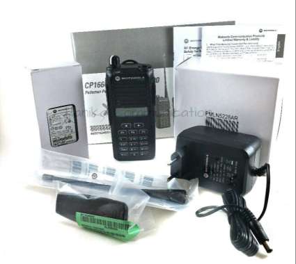 CP1660 UHF 350-390M HT Motorola Ori New Garansi 1 Tahun