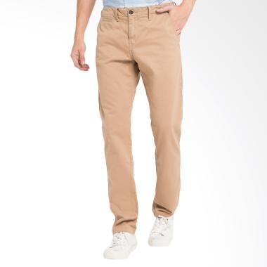 Wrangler Denim Celana Panjang Pria - Khaki [Chinobmcbc02P17]