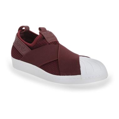 adidas Originals Women Superstar Se ... a - Maroon White [B37371]