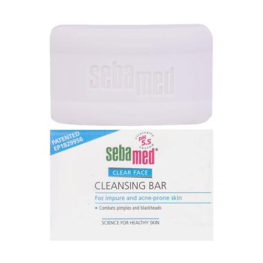 Sebamed Clear Face Cleansing Bar Sabun [100 g]
