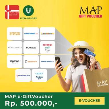 MAP e-Gift Voucher Digital Value Rp 500.000