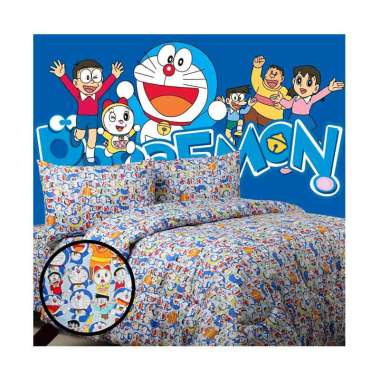Sierra Doraemon Family and Friends Set Sprei