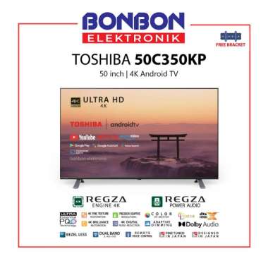 Toshiba LED Smart Android TV 50 Inch 50C350KP UHD 4K HDR