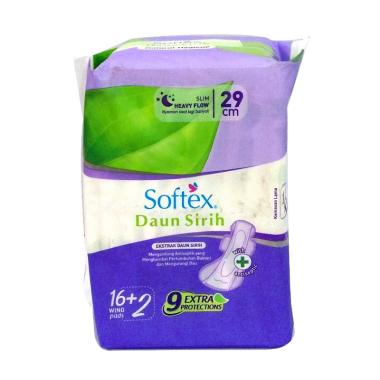 Promo Harga Softex Daun Sirih 29cm 18 pcs - Blibli