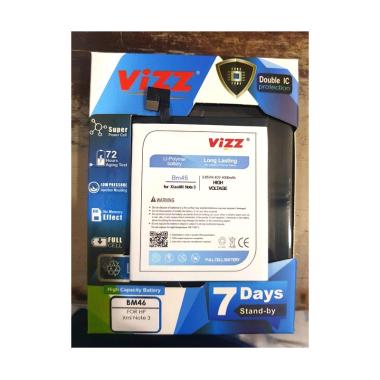 Vizz BM46 Double Power Baterai for Xiaomi Redmi Note 3 or Xiaomi Redmi Note 3 Pro