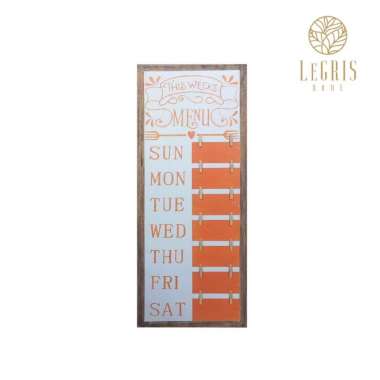 LeGris ANECY - Wallart / Pajangan Dinding / Tempat Menu / Hiasan Dinding