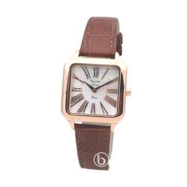 Alexandre Christie AC RG2788 Casual Jam Tangan Wanita [Original] Brown/ Rose Gold