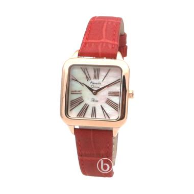 Alexandre Christie AC RG2788 Casual Jam Tangan Wanita [Original] Rose Gold - Red