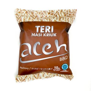 Aceh Teri Nasi Kriuk Teri Medan Rasa BBQ Camilan [1 Sachet/ 10 g]