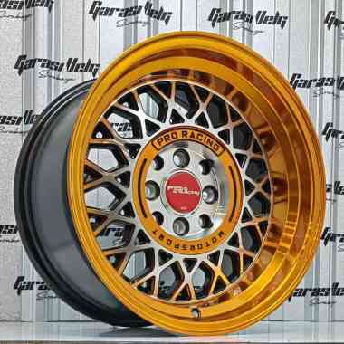 REP VELG PRO RACING RING 15 BLK VELG MOBIL MURAH GARASI VELG SURABAYA
