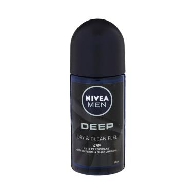 Promo Harga Nivea Men Deo Roll On Deep 50 ml - Blibli