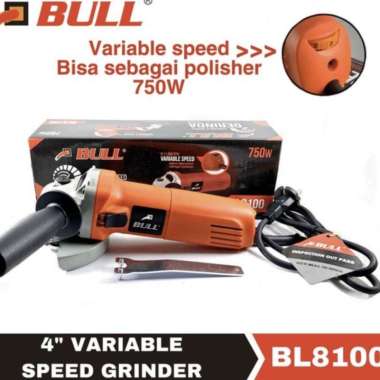 Mesin grenda polisher 4 variable speed BL8100 BULL