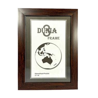 YP Frame Foto Minimalis Modern Bingkai Foto [A4/ 20 x 30 cm] Coklat kayu
