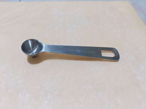 Sendok Takar Stainless 2.5ml / Sendok Takar Stainless 1/2 Sendok Teh