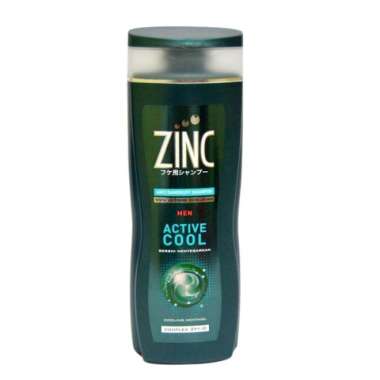 Zinc Men Shampoo Active Cool 340Ml