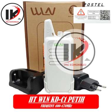 HT WLN ISI 1 KD-C1 ORIGINAL WLN FREQUENSI UHF WARNA PUTIH