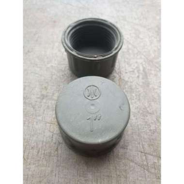 Dop Drat Dalam 1" Pvc Plug Tutup Sambungan Pipa Pvc