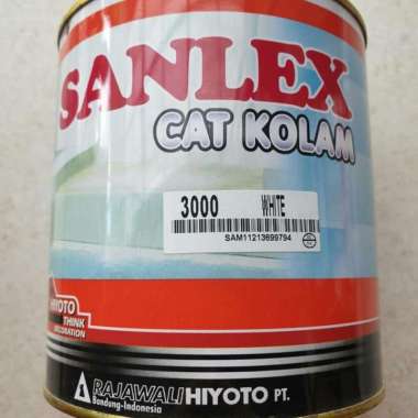 Cat Kolam Cat Jalan Roadline Marka Jalan Sanlex Warna Putih 1 Kg