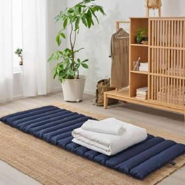 Kasur Lantai JSM Kasur Futon Fleksible Hight Quality 80x195cm_Biru