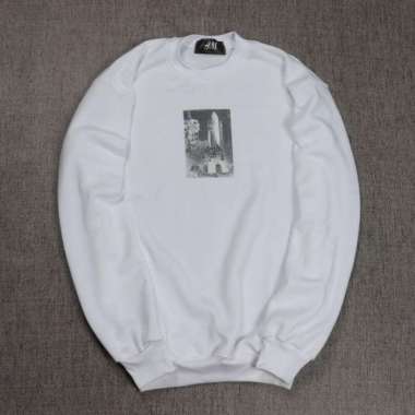 JACKET / JAKET / HOODIE / CREWNECK NASA ROCKET H&M WHITE EDITION