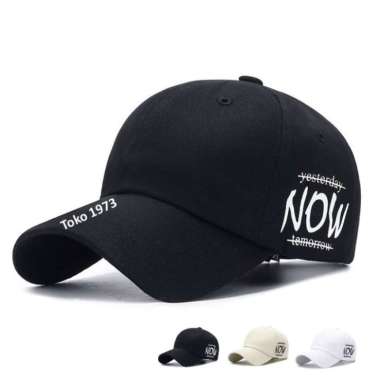 Baseball cap : NOW - Topi Baseball Topi Golf Topi Pria - WHITE TERBAIK Multicolor
