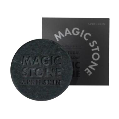 April Skin Magic Stone Soap - Black