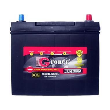 G Force NS60L-MF Titanium Aki Mobil