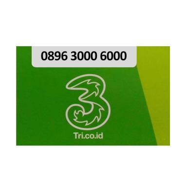TRI Nomor Cantik Kartu perdana 0896 3000 6000